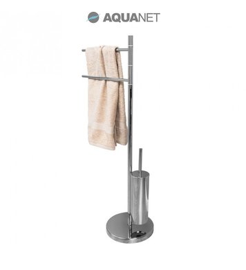 Держатель для полотенец Aquanet 8060 (напольный, с ершиком)