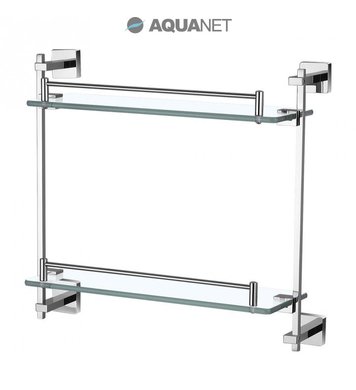 Полочка Aquanet 4752 (40 см, двойная)