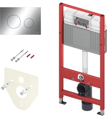 Система инсталляции для унитазов TECE Loop K440921 4 в 1 с кнопкой смыва