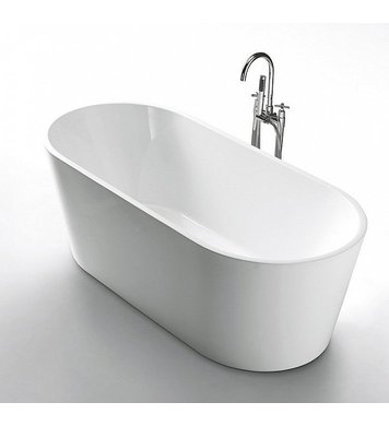 Акриловая ванна BelBagno BB202-1500-800, 150x80 см