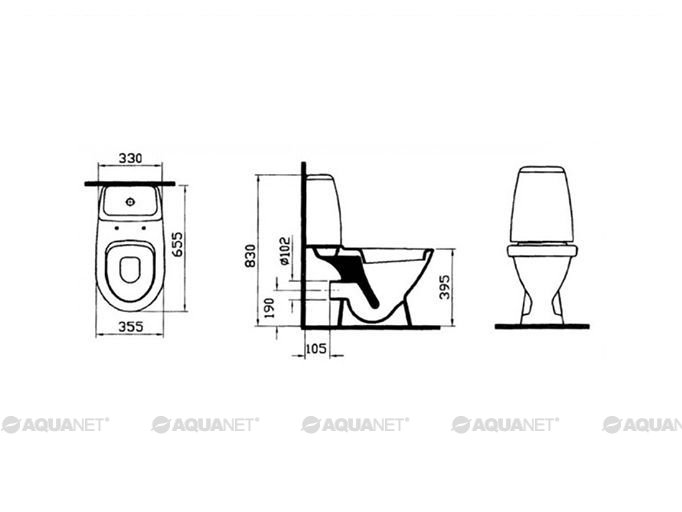 Унитаз с функцией биде VitrA Grand 9763B003-1206