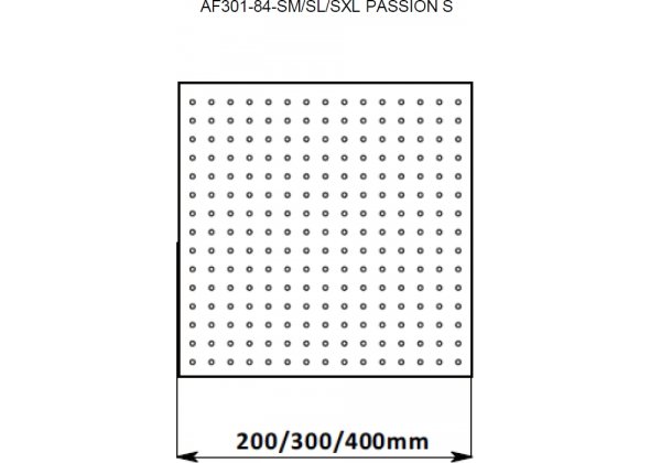 Верхний душ Aquanet Passion AF301-84-SM 200x200